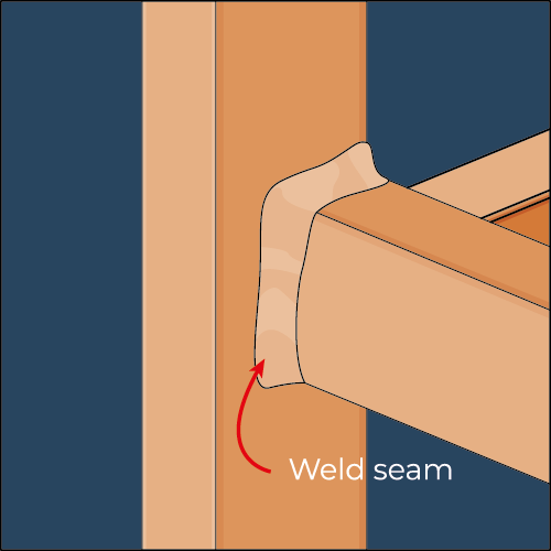 Welded Joints - Restaurant Furniture Connection