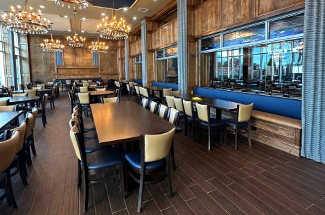 Dining Hall at St. Joseph By The Sea High School - Furniture case study