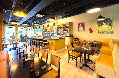 Taste of India Indian Restaurant - Furniture case study