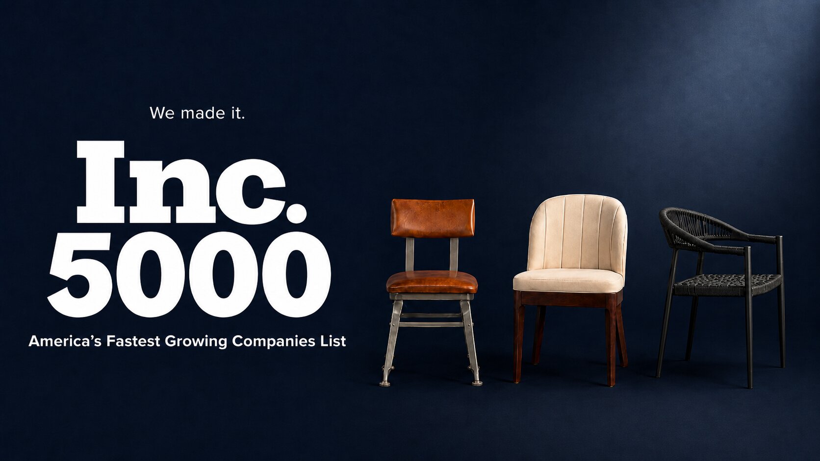 Superior Seating celebrates being named to the Inc. 5000