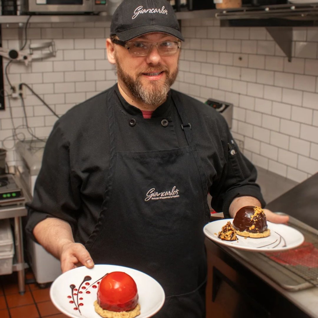 Giancarlo's Sicilian Steakhouse Chef with Desserts