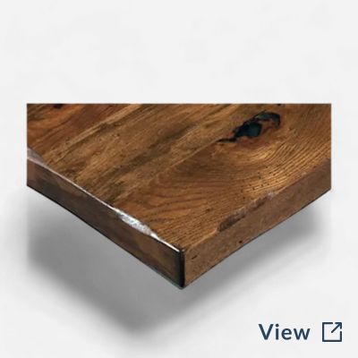 Solid Multi-Species Rustic Plank Table Top